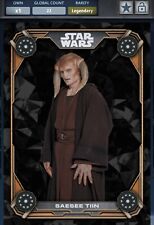🟣DIGITAL🟣 Star Wars Card Trader LEGENDARY Saesee Tiin Jedi High Council 2024 picture