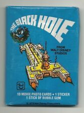 The Black Hole Movie Trading Cards (Topps, 1979) Wax Pack - Walt Disney picture