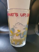 1974 Vintage Warner Bros Bugs Bunny What's Up Doc Carrots Welch's Jelly Glass  picture