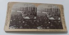 1897 William Jennings Bryan Addresses Christian Endevor Convention STEREOVIEW  picture