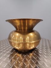 Vintage Brass Spittoon Made in England Nearly 10