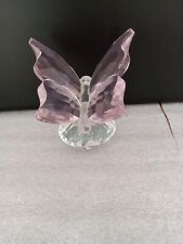 Crystal Pink Butterfly Figurine by Simon  picture