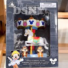 2023 Disney Parks  Castle Accessory Playset Carrousel And Chip 'n Dale Figures picture
