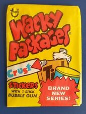 1973 VINTAGE WACKY PACKAGES SERIES 3 UNOPENED YELLOW PACK  @@ RARE @@ picture
