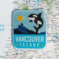 Vancouver Island Iron on Travel Patch - Great Souvenir or Gift for travellers picture