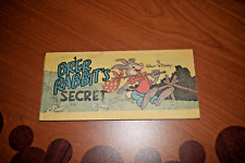 Brer Rabbit's Secret Walt Disney Cheerios Premium Comic 1947 Splash Mountain picture
