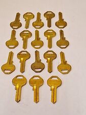 Vintage Master Lock Co Key Blanks Uncut  Lot Of 18 NOS  picture