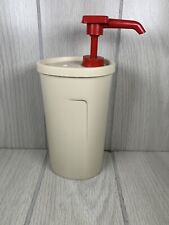 Vintage TUPPERWARE Ketchup Pump Dispenser 640-7 USA picture