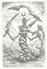 Solforge Mechanical Medusa Sketch by Clint Langley picture
