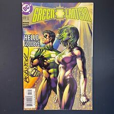 Green Lantern 177 SIGNED Brandon Peterson DC 2004 Kyle Rayner comic Ron Marz picture