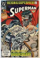 Superman #78 Doomsday Variant 1st Solo Appearance Of Cyborg Superman Poster picture