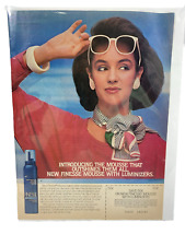 Vintage 1985 Print Ad Finesse Mousse Genuine Magazine Advertisement Ephemera picture