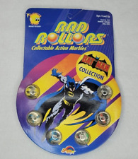 BATMAN Vintage  Marbles  1990 DC COMICS Rad Rollers Action NOS Unpunched picture