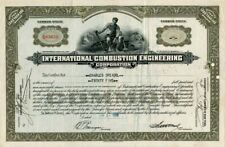 International Combustion Engineering Corporation - Stock Certificate - Automotiv picture