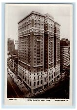 c1910's Bird's Eye View Of Hotel McAlpin NY RPPC Photo Rotary E.C Postcard picture