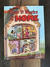 Vintage Walt Disney's How It Works In The Home Hardcover Book 1982 picture