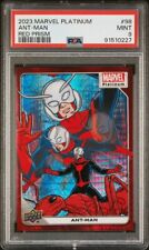 2023 Upper Deck Marvel Platinum Ant-Man #98 Red Prism /199 PSA 9 picture