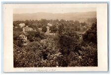 c1910's Bird's Eye View Of Cattaraugus New York NY RPPC Photo Unposted Postcard picture