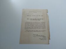 WWII 1945 Italian Theater Special Order Of The Day German Surrender Near picture