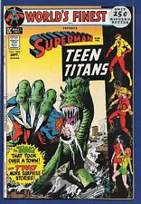 World's Finest #205 (VF) 1971, Frazetta, Neal Adams, Teen Titans picture