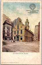 c 1905 Boston Rubber Shoe Company Vintage Advertising Postcard - Rare Card picture
