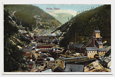 Burke Idaho Coeur d' Alene Mining 1910s View Barnard Studio Germany  Postcard picture