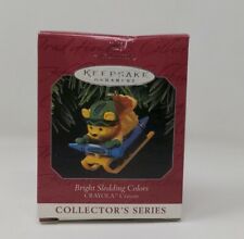 Hallmark Keepsake 1998 Bright Sledding Colors Collector's Series #10 Crayola picture
