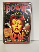 David Bowie Vintage Style Tin Metal Bar Sign Poster Man Cave Collectible New picture