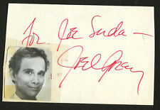 Joel Grey signed autograph 3x5 cut American Actor, Singer & Photographer AB1072 picture