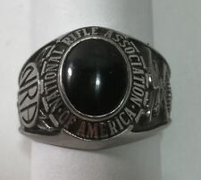 National Rifle Association of America Annual NRA Ring Size 13 Black Stone picture