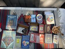 ESTATE FIND ANTIQUE VINTAGE TAROT CARD WITCHCRAFT MYSTICAL OCCULT COLLECTION LOT picture