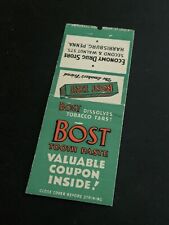 Vintage Bobtail Matchbook: “Bost Toothpaste” picture