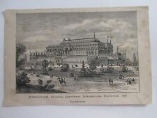 1877 Calendar Kronheim & Co Centennial International Exhibition 1876 print picture