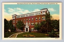 Fayetteville AR-Arkansas Elza-Stephens-Remmell Hall Mt Sequoyah Vintage Postcard picture
