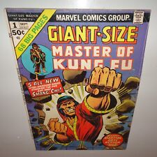 Giant -Size Shang-Chi Master of Kung Fu #1 Marvel Comics 1974 FN picture