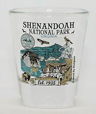 SHENANDOAH VIRGINIA NATIONAL PARK SERIES COLLECTION SHOT GLASS picture