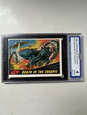 1962 Topps Mars Attacks #12 Death In The Cockpit ISA 4 picture