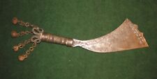 ANTIQUE PHILIPPINE T'BOLI - BAGOBO Betel Nut Knife with Bells 11