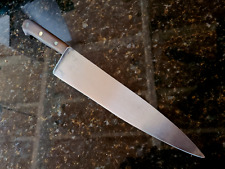 Vintage Antique  French Sabatier Large Chef's Knife 16 3/8