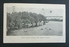 Main Grove North Side Three Rivers Clay NY Posted DB Postcard picture