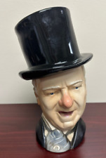 Vintage W C Fields OBR Whiskey Decanter Head_ Empty picture