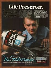 1986 GM Goodwrench Motor Oil Vintage Print Ad/Poster Car Man Cave Bar Art Décor  picture