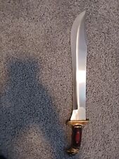 Vintage Ole Smoky Cats Eye khyber style Bowie knife  picture