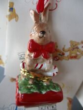 Schmid Gallery 2 1993 Bunny Christmas Ornament picture
