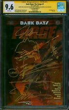 Dark Days The Forge #1 🌟 JIM LEE ORIGINAL SKETCH + 5X SIGNED 🌟 CGC 9.6 DC 2017 picture
