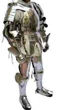 Medieval Knight Crusader Full Steel Suit Wearable Costume LARP armor picture