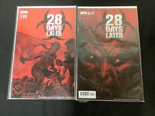 28 Days Later Comic Set, Scarce Second Print #1, Movie Sequel Confirmed, 2009 picture