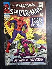 AMAZING SPIDER-MAN #40 FN+ ORIGIN RETOLD OF GREEN GOBLIN/ CLEANED & PRESSED/... picture