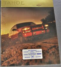 2000 Chevrolet Tahoe Truck Catalog Brochure Limited Z71 4x4 Excellent Original picture
