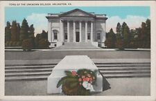 c1920s Postcard Unknown Soldier Tomb Arlington, Virginia VA UNP 5376.4 picture